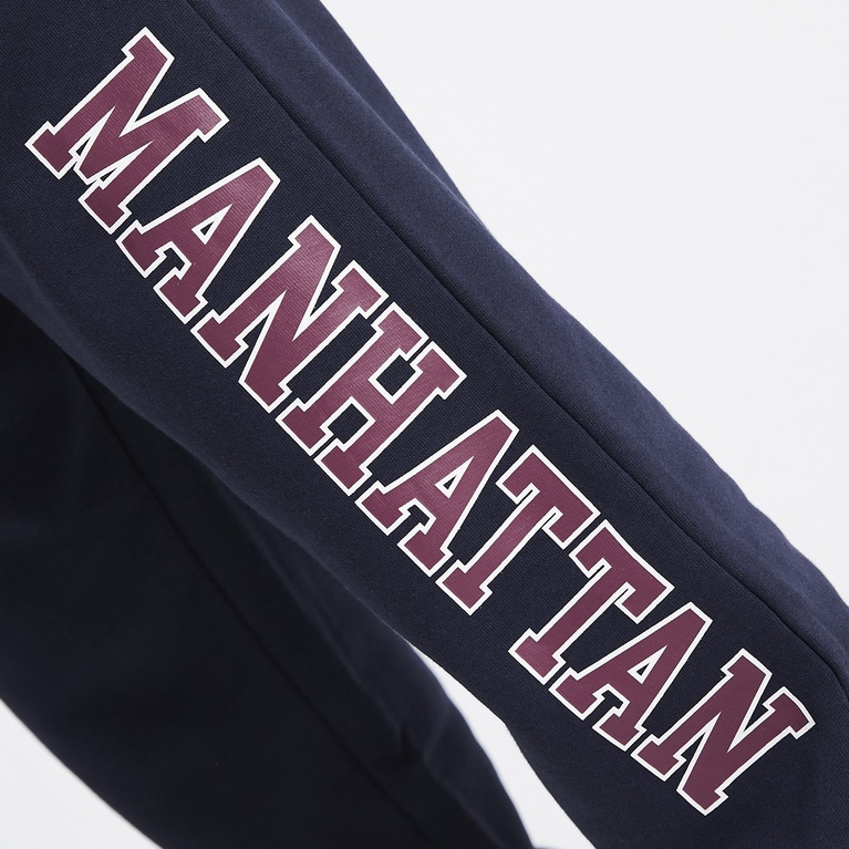 Sweatpants "Vilmer Print Star" Navy